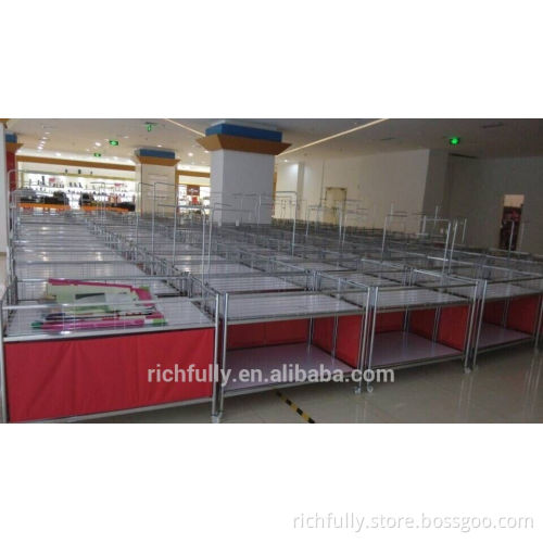 Popular Promotion Table/Shelf Cart with POP